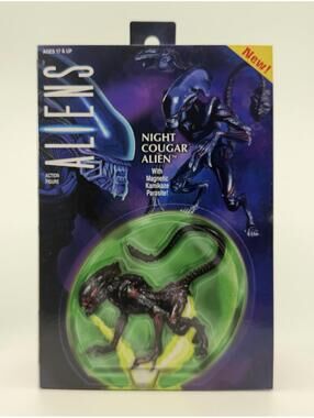 NECA NIGHT COUGAR ALIEN 7" Ultimate Kenner Tribute Action Figure ALIENS